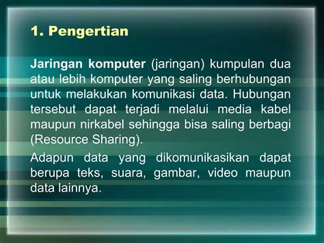 Materi Jaringan Komputer Ppt