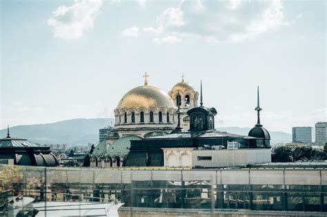 Alexander Nevsky Cathedral in Sofia Stock Photo - Image of exterior ...