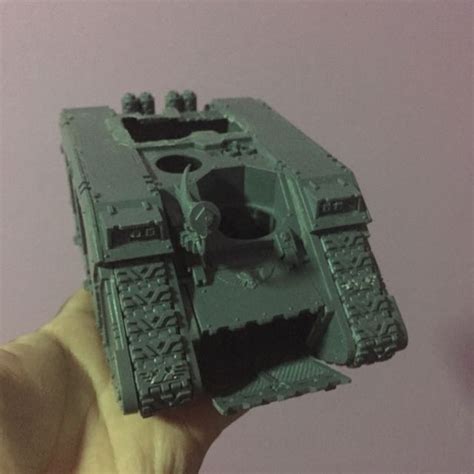 Warhammer K Naked Land Raider With Hole In The Middle Hobbies Toys