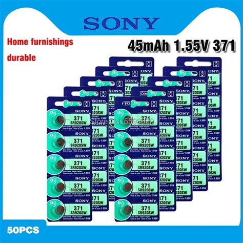 Pcs Sony Original Ag Sr Sw V Watch Battery