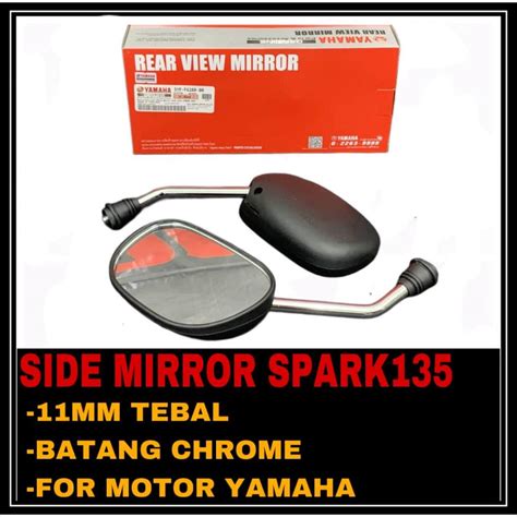 Yamaha Thailand Original Side Mirror Tebal Batang Chrome Lc Y