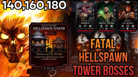 Fatal Hellspawn Tower All Bosses Epic Rewards Youtube