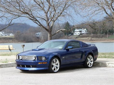 Vista Blue 2008 Ford Mustang GT Custom Coupe MustangAttitude