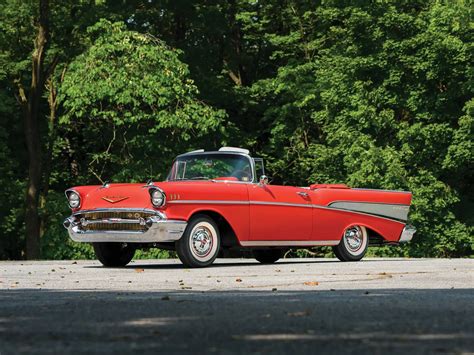 Chevrolet Bel Air Convertible Hershey Rm Sotheby S