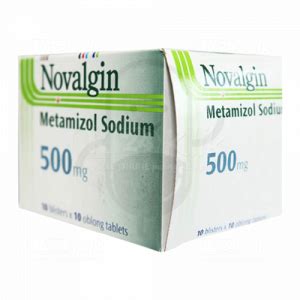 Novalgin Mg Tablet Manfaat Dosis Efek Sampin