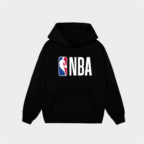 Nba Logo Vintage Hoodie