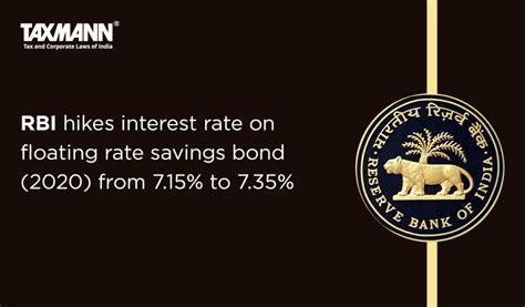 RBI Hikes Interest Rate On Floating Rate Savings Bond 2020 From 7 15