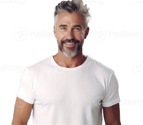 a gray older man with white hair and a smile 28719298 PNG