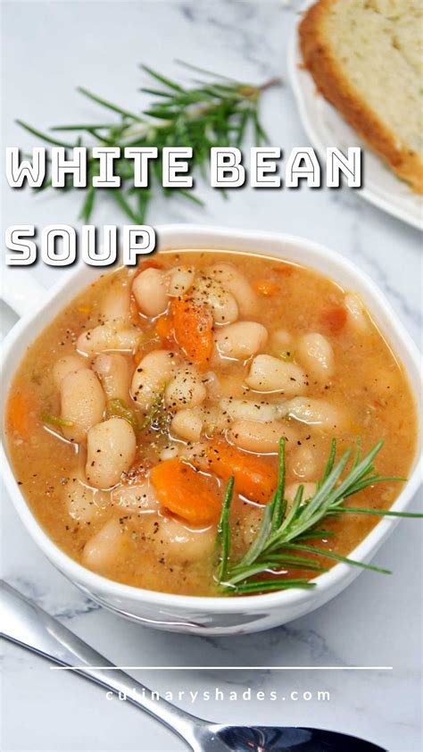 Instant Pot White Bean Soup - Culinary Shades