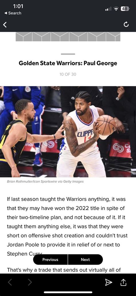 Niko On Twitter Probably The First Time I Agreed With Bleacher Report Trade Targets