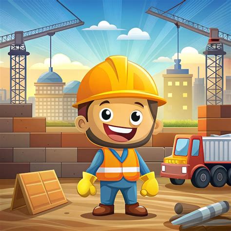 constructionthemed cartoon images    freepik