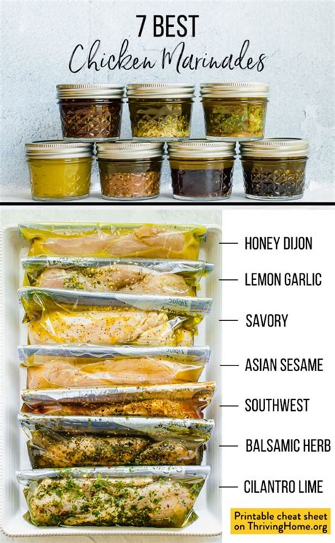 Best Chicken Marinades Easy Freezer Friendly Recipe Chicken