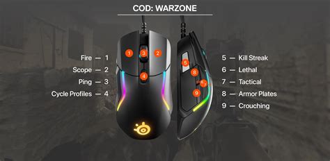 Best Side Button Gaming Mouse for Call of Duty: Warzone | SteelSeries