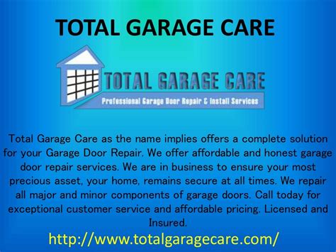 Total Garage Care