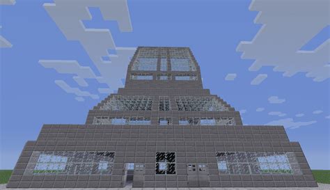 Sky Glass Tower Minecraft Map