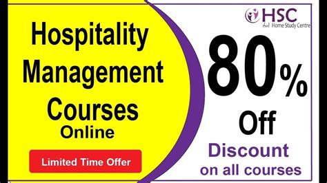 Hospitality Management Course Hospitality Management Courses Online