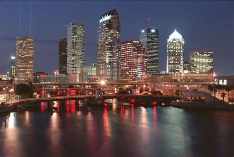 Tampa skyline | Skyline, Tampa skyline, Places of interest