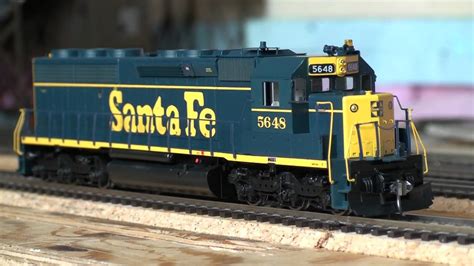 Athearn Genesis Santa Fe Sd45 2 G67155 H0m2ts Youtube