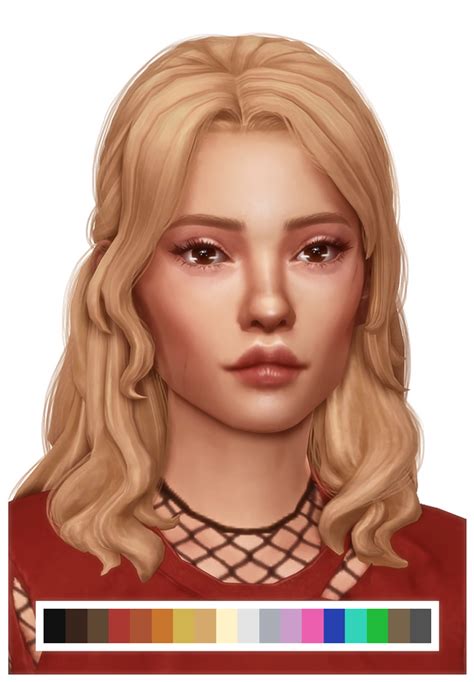 Maxis Match Hair Sims Female