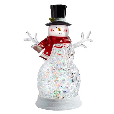 13 Acrylic Led Standing Snowman Best Christmas Tree Shops Holiday