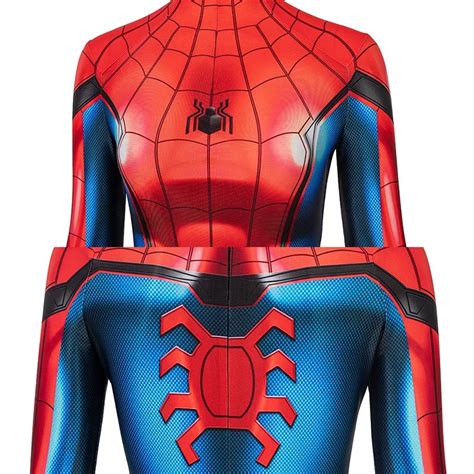 Spider Women Cosplay Costumes Female Peter Parker D Blue Upgraded