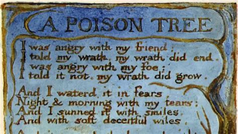 A Poison Tree Poem YouTube