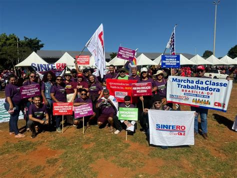 Marcha Da Classe Trabalhadora Em Bras Lia Luta Por Emprego Digno E