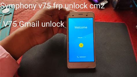 Symphony V75 Frp Unlock Cm2 YouTube