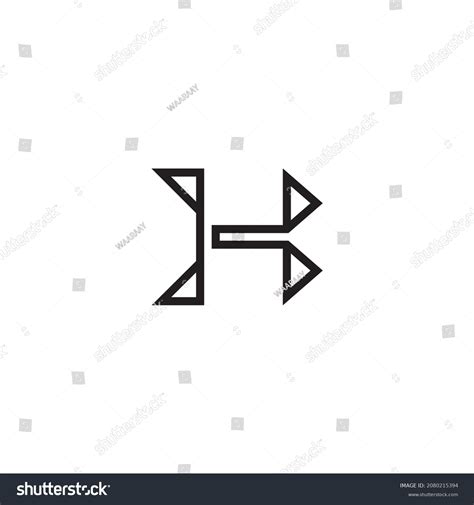 Black White Letter K Logo Stock Vector (Royalty Free) 2080215394 ...