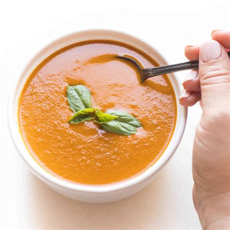 Tomato And Basil Soup Amanda Nutrition