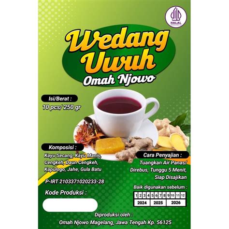 Jual Wedang Uwuh Rempah Komplit Gula Batu Pcs Harga Termurah