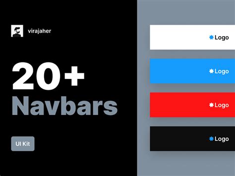 Header Navbars Ui Kit Free Figma Resource Free Figma Resources