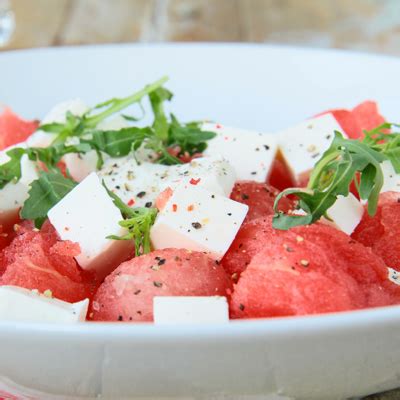 Salade De Melon D Eau Et De Feta La Menthe Metro