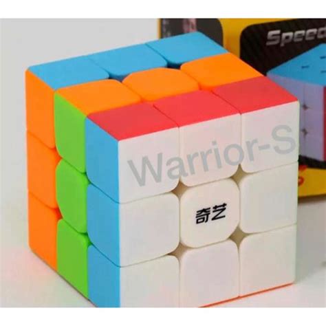 Cubo Mágico Qiyi 3x3x3 Warrior s Profissional Stickersless no Shoptime