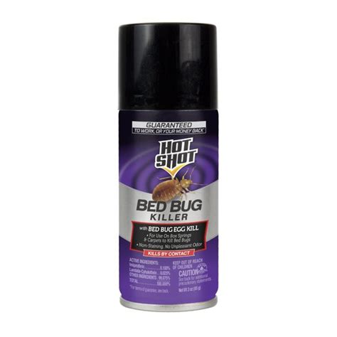 Hot Shot Bed Bug Killer Aerosol 85 Ml Treatment For Bed Bugs Shopee Malaysia