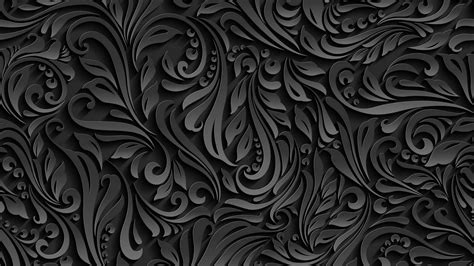 black, pattern, texture, monochrome HD Wallpaper