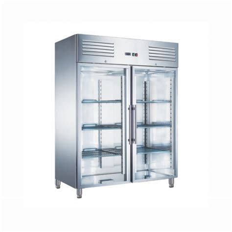 FURNOTEL Armoire réfrigérée positive INOX 2 8C 1300 L PORTES