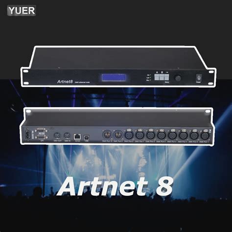 Artnet Dmx Converter And Dmx Amplifier With Rdm Port Artnet Lighting