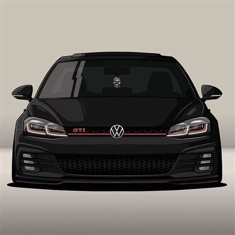 Toon My Car Su Instagram Gti Mk75 Do Gtiblackbullet Gti Mk75