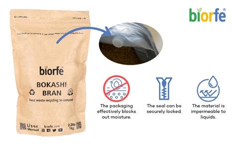 Amazon Biorfe Organic Bokashi Bran For Quick And Easy Composting