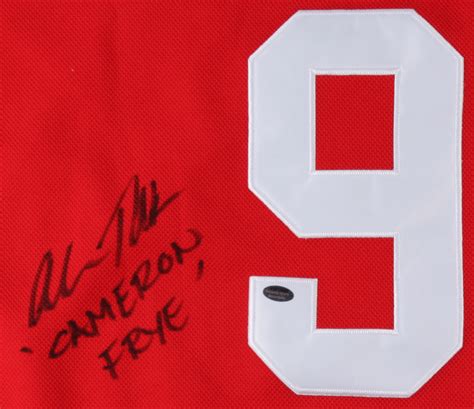 Alan Ruck Signed "Ferris Bueller's Day Off" Red Wings Jersey Inscribed ...