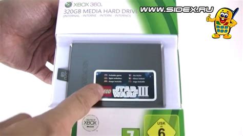 Sidex ru Видеообзор HDD 320 Gb для Xbox 360 Slim 6EK 00004 Upgrade