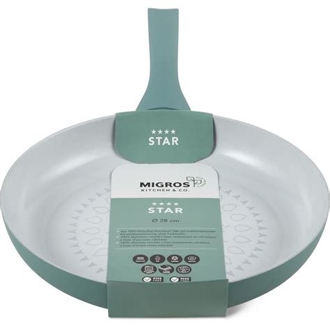 Acquista MIGROS KITCHEN CO Star Padella 28 Cm Migros