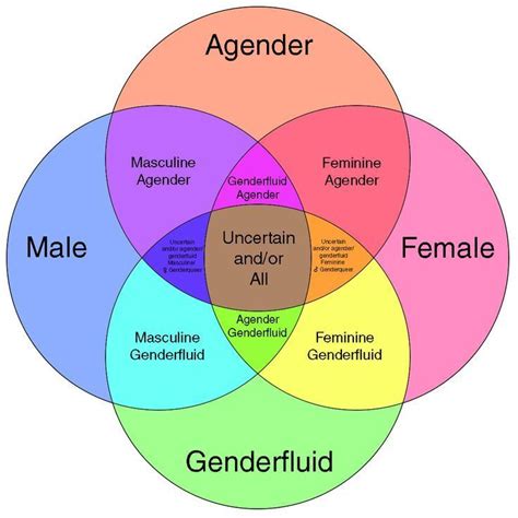 Pin By Stephanie Wolf On Venn Diagram Jokes Gender Spectrum Gender