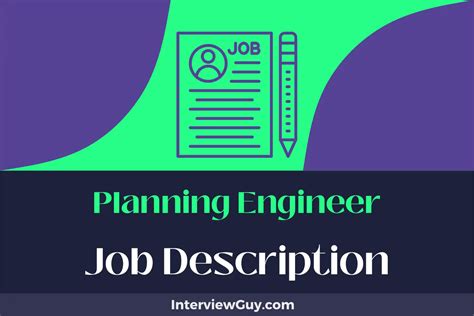 Planning Engineer Job Description Updated For 2025