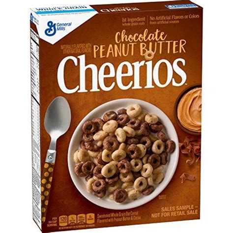 Chocolate Peanut Butter Cheerios Cereal 11 3 Oz Chocolat