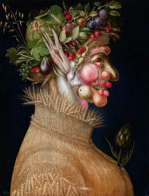 The Fascinating Giuseppe Arcimboldos Portraits Made Out Of Fruits