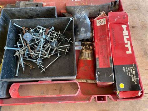 Hilti Hammer Drill And Concrete Nailer Lee Real Estate And Auction Service