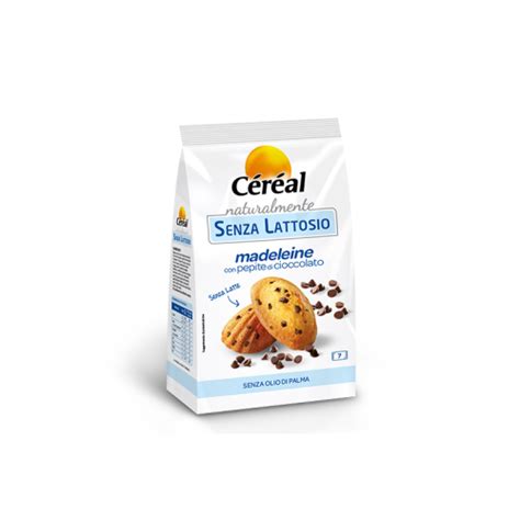 Cereal Madeleine Con Pepite Al Cioccolato Senza Glutine Senza Lattosio 210g