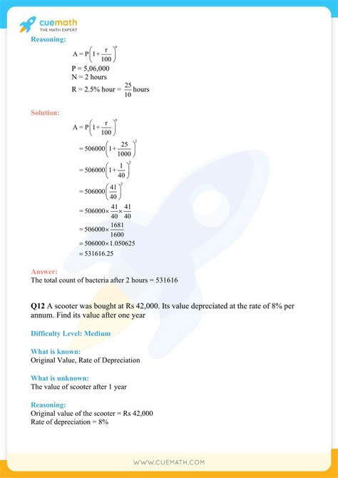 Ncert Solutions Class 8 Maths Chapter 8 Comparing Quantities Access Pdf